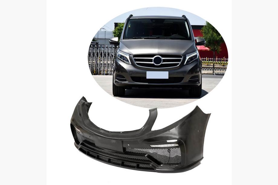 Передний бампер V2 (2014-2019, Карбон) Image