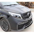 Mercedes Vito/V-class W447 2014- гг. Капот V2 (2014-2019, Карбон) фото 2