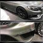 Mercedes S-class C217 Coupe 2014-2020 гг. Карбоновые Накладки на Передний Бампер (для AMG-Line 2015-2018) фото 6