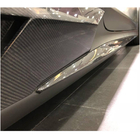 Mercedes S-class C217 Coupe 2014-2020 гг. Боковые Пороги (для AMG-Line 2015-2018, Пластик) фото 4