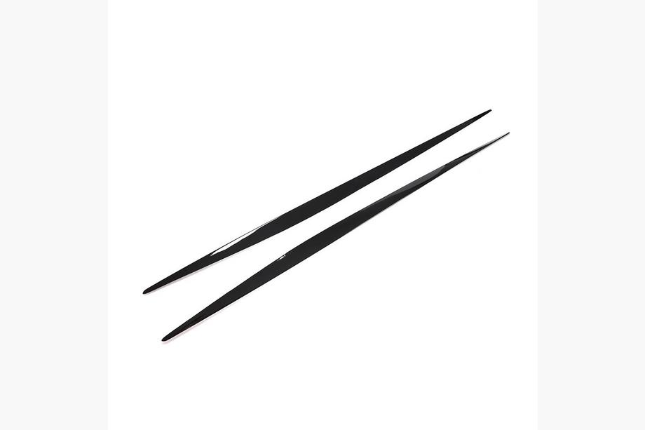 Mercedes S-class C217 Coupe 2014-2020 гг. Боковые Пороги (для AMG-Line 2015-2018, Пластик) Image