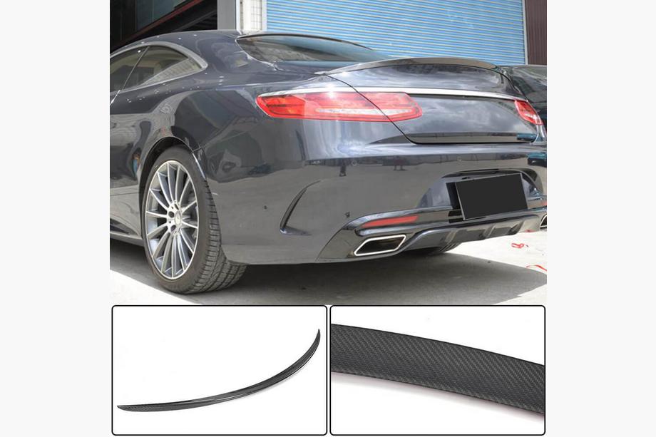 Mercedes S-class C217 Coupe 2014-2020 гг. Спойлер V1 (купе, Карбон) Image