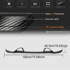 Mercedes GLE coupe C292 2015-2019 гг. Накладки на передний бампер Lip (для GLE63 AMG, Пластик) фото 6