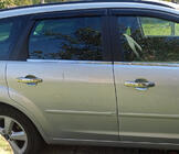 Ford Focus II 2008-2011 гг. Хром накладки под ручки (4 шт, пластик) фото 3