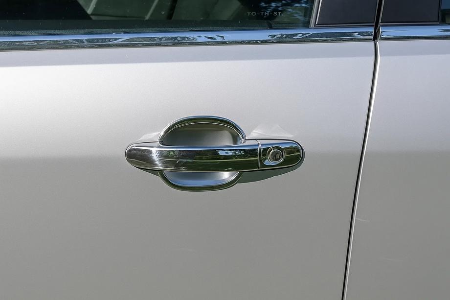 Ford Focus II 2008-2011 гг. Хром накладки под ручки (4 шт, пластик) Image
