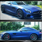 Mercedes AMG GT C190/R190 2014-2022 гг. Боковые Пороги (2015-2017, Карбон) фото 3
