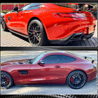 Mercedes AMG GT C190/R190 2014-2022 гг. Боковые Пороги (2015-2017, Карбон) фото 4