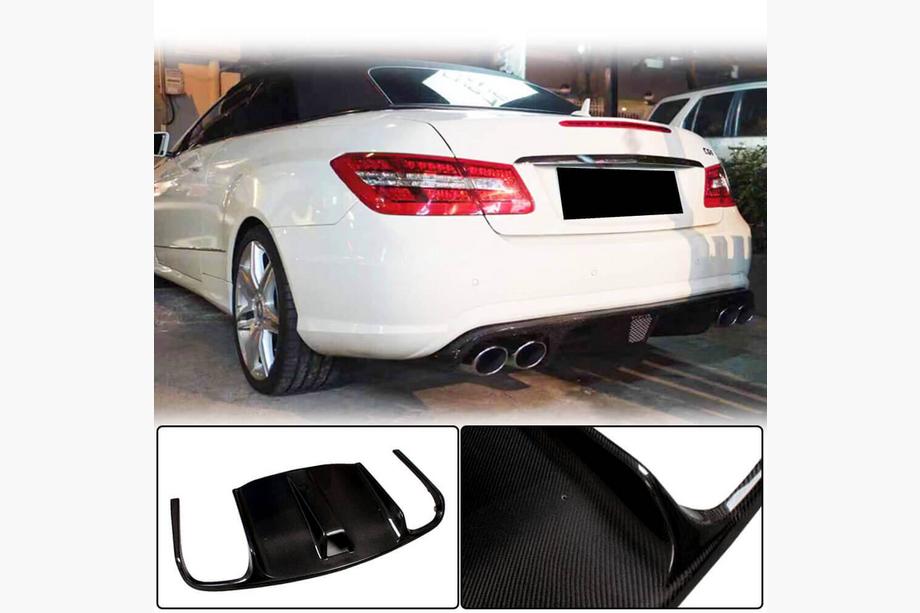 Задний диффузор для E63 AMG 2009-2013, Карбон Image