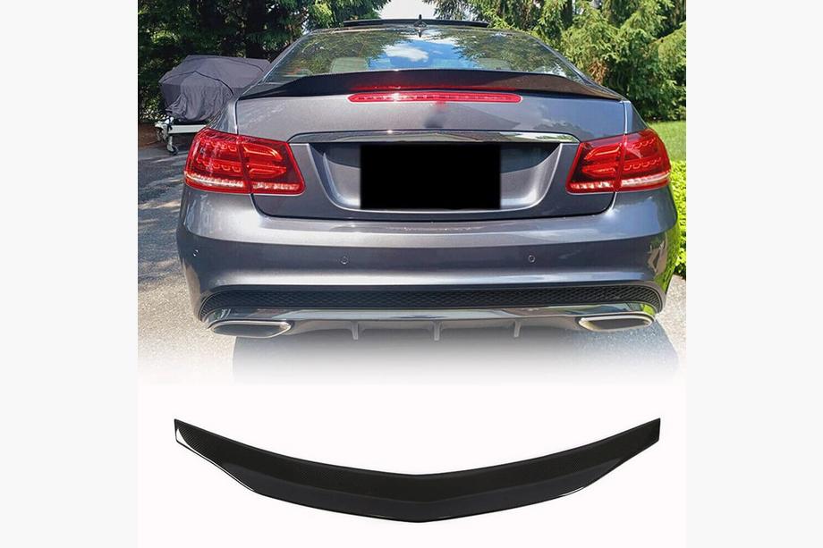 Mercedes E-сlass coupe C207 2010-2017 гг. Спойлер V1 (Карбон) Image