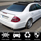 Mercedes E-сlass W211 2002-2009 гг. Бленда спойлера заднего стекла (2002-2006, Карбон) фото 3