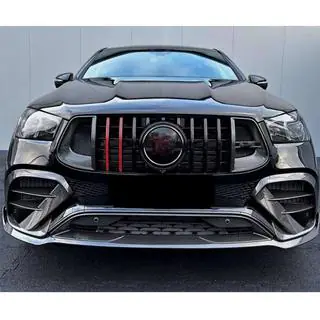 Решетка радиатора Rocket Carbon (для AMG-Line/GLE53/GLE63 2018-2023) фото 1