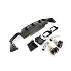 Mercedes GLE W167 2018- гг. Диффузор заднего бампера для GLE63 AMG 2019-2023, Карбон фото 6