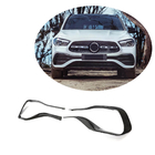 Накладки на Передний Бампер V2 (для AMG/AMG-Line, Карбон) фото 1 Накладки на Передний Бампер V2 (для AMG/AMG-Line, Карбон) фото 1