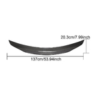 Mercedes SLK R172 2011-2016 гг. Спойлер V1 (для 2011-2020, Карбон) фото 4