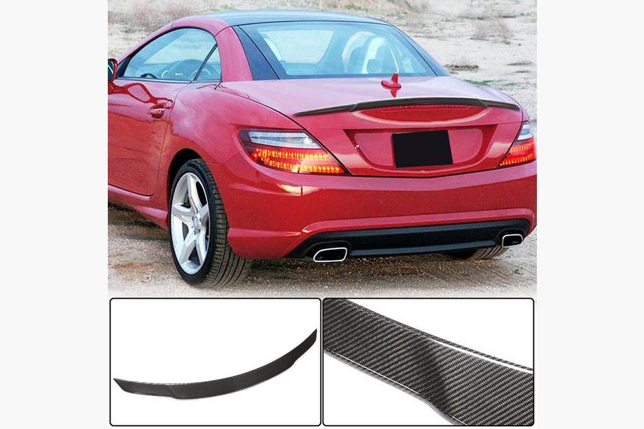 Mercedes SLK R172 2011-2016 гг. Спойлер V2 (для 2011-2020, Карбон) Image