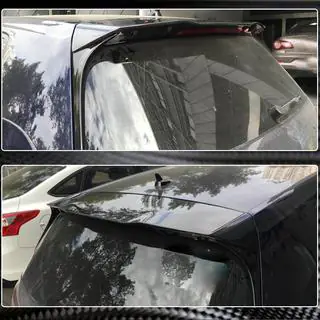 Спойлер V4 (для GTI/R HB, Карбон) фото 3