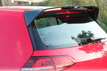 Volkswagen Golf 7/E-Golf 2012-2020 гг. Спойлер V5 (для GTI/R HB, Карбон) фото 5