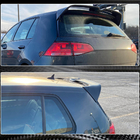 Volkswagen Golf 7/E-Golf 2012-2020 гг. Спойлер V6 (для GTI/R HB, Пластик) фото 6