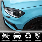 Volkswagen Golf 7/E-Golf 2012-2020 гг. Реснички на фары (Карбон) фото 3
