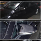 Volkswagen Golf 7/E-Golf 2012-2020 гг. Накладки на Зеркала V1 (Карбон) фото 2