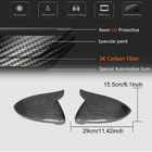 Volkswagen Golf 7/E-Golf 2012-2020 гг. Накладки на Зеркала V1 (Карбон) фото 5