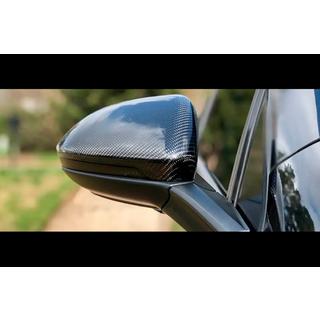 Накладки на Зеркала V2 (Карбон) Volkswagen Golf 7/E-Golf 2012-2020 гг. фото 3