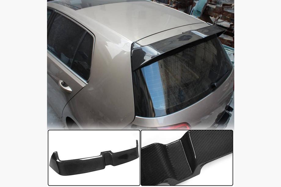 Volkswagen Golf 7/E-Golf 2012-2020 гг. Спойлер V1 (для Base/R-Line HB, Карбон) Image