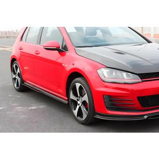 Боковые Пороги (для GTI HB 2012-2017, Карбон) фото 1