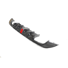 Volkswagen Golf 7/E-Golf 2012-2020 гг. Диффузор заднего бампера (для R-Line HB 2017-2020, Карбон) фото 2