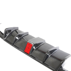 Volkswagen Golf 7/E-Golf 2012-2020 гг. Диффузор заднего бампера (для R-Line HB 2017-2020, Карбон) фото 4