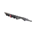 Volkswagen Golf 7/E-Golf 2012-2020 гг. Диффузор заднего бампера (для R-Line HB 2017-2020, Карбон) фото 6