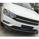 Volkswagen Golf 7/E-Golf 2012-2020 гг. Накладка на передний бампер Lip (для Base 2017-2020, Карбон) фото 2