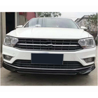 Volkswagen Golf 7/E-Golf 2012-2020 гг. Накладка на передний бампер Lip (для Base 2017-2020, Карбон) фото 3