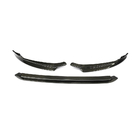 Volkswagen Golf 7/E-Golf 2012-2020 гг. Накладка на передний бампер Lip (для Base 2017-2020, Карбон) фото 6