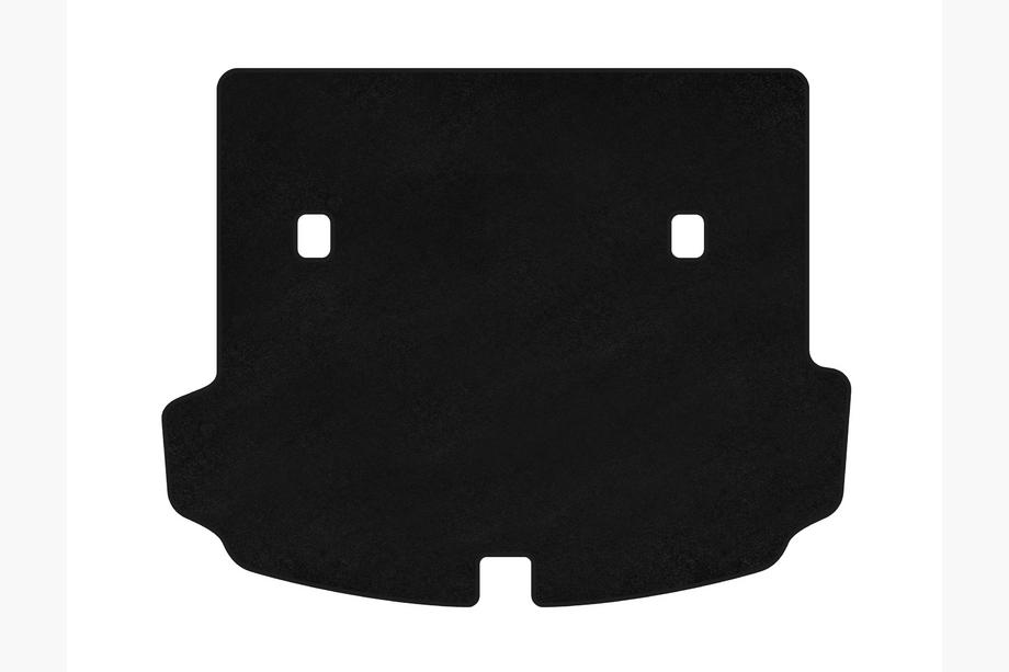 Текстильный коврик в багажник Premium V-1 (Черный) Image