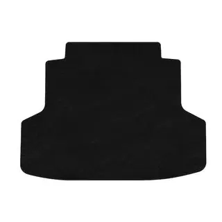Текстильный коврик в багажник Premium (Черный)