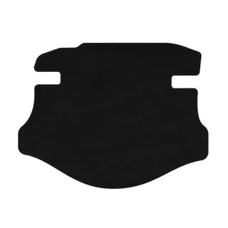 Текстильный коврик в багажник Premium (Черный)