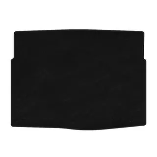 Текстильный коврик в багажник Premium (Черный)