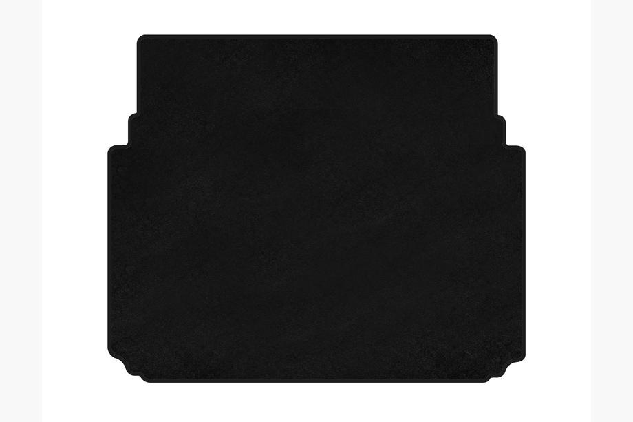 Citroen C5 Aircross 2017- гг. Коврик багажника текстильный Premium (Верхний, Черный) Image