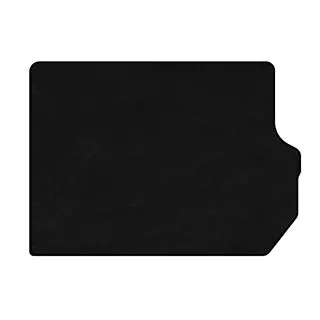 Текстильный коврик в багажник Premium (Черный)