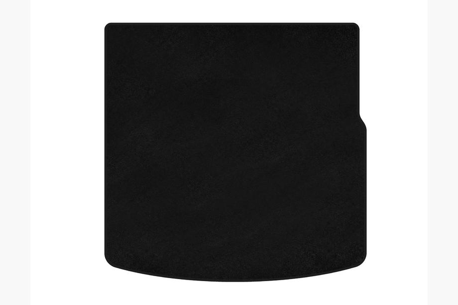 Renault Megane III 2009-2016 гг. Коврик багажника текстильный Premium (SD, Черный) Image