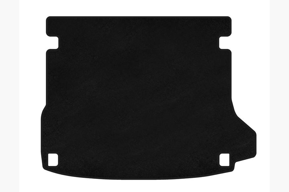 Текстильный коврик в багажник Premium V-1 (Черный) Image