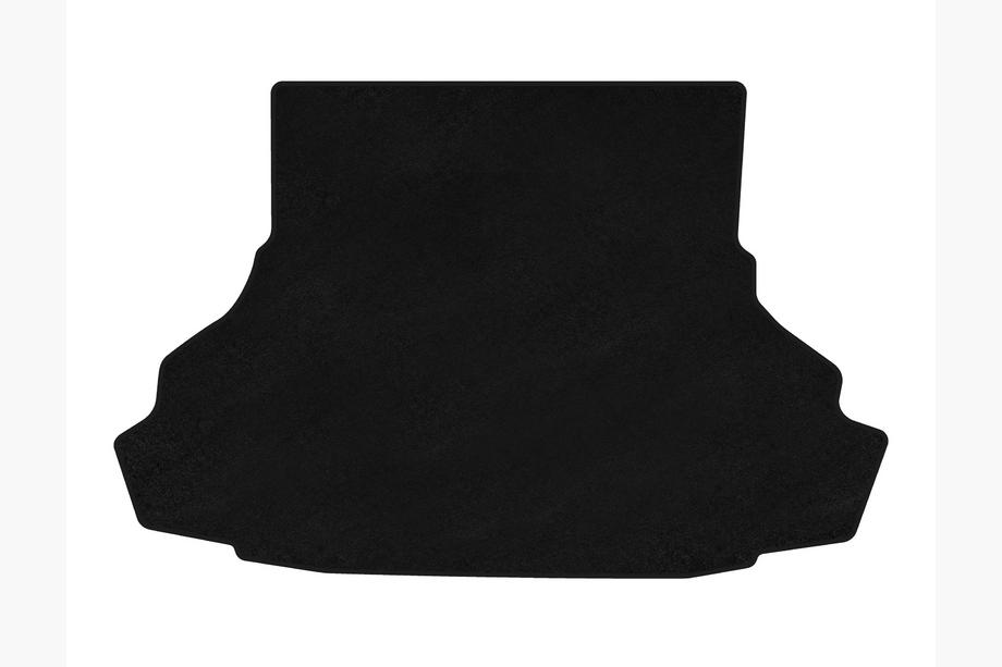 Ford Mustang 2015-2023 гг. Текстильный коврик багажника Premium (2015-2017, Кабриолет, США, Черный) Image