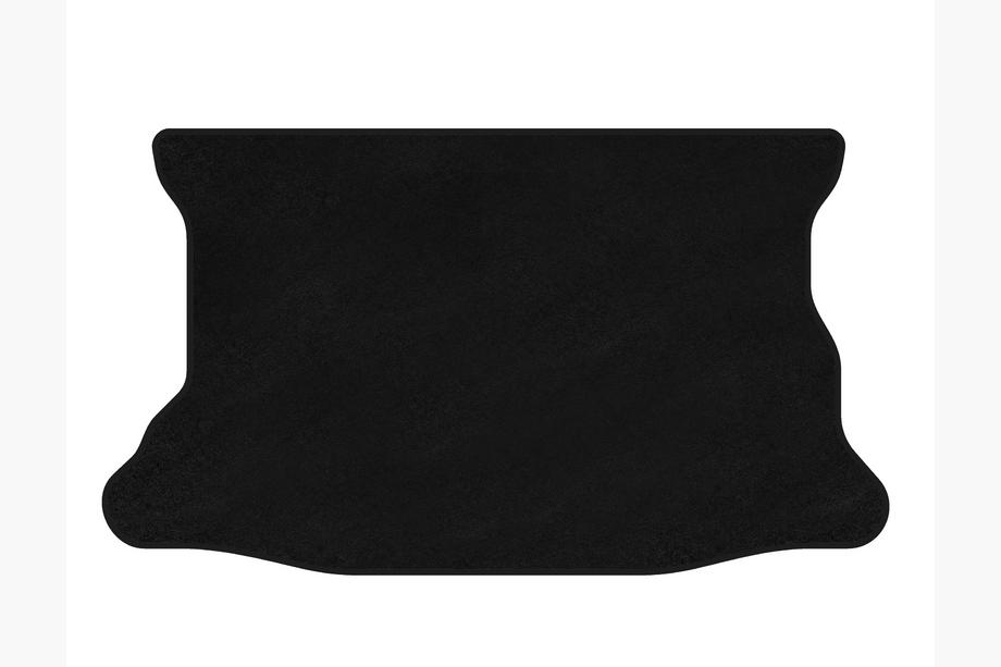 Текстильный коврик в багажник Premium (2001-2008, HB, Черный) Image