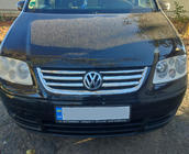 Volkswagen Touran 2003-2010 гг. Хромированные Накладки на Решетку (6 шт, Нержавеющая Сталь) фото 1