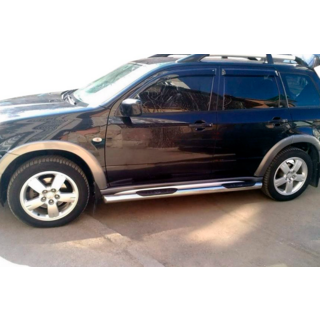 Боковые трубы (2 шт., нержавейка)