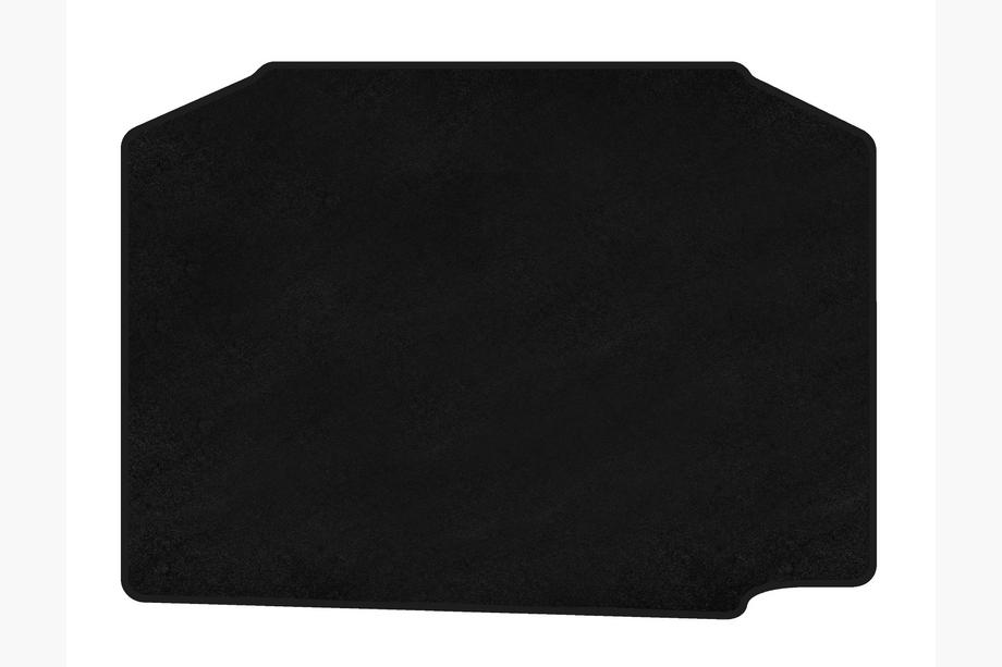 Skoda Fabia 2007-2014 гг. Текстильный коврик в багажник Premium (HB, Черный) Image