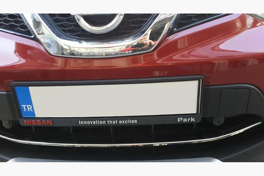Nissan Qashqai 2014-2021 гг. Накладка на передний бампер нержавейка (2014-2017) Carmos - Турецкая Нержавеющая Сталь Фото 5