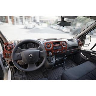 Накладки на панель приборов (малый комплект) Nissan NV400 2010-2024 гг. фото 1