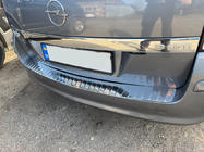 Opel Astra H 2004-2013 гг. Накладка на задний бампер OmsaLine Глянец (SW, нержавейка) фото 5